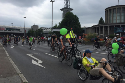 Fahrradsternfahrt 2018 Berlin